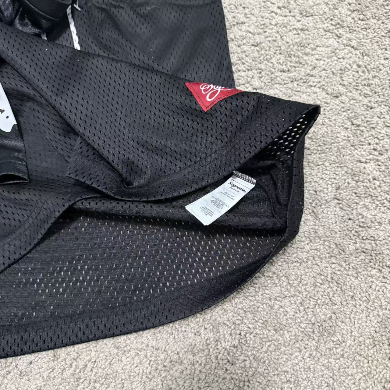 Maillot de Football Supreme Bones Noir & Blanc