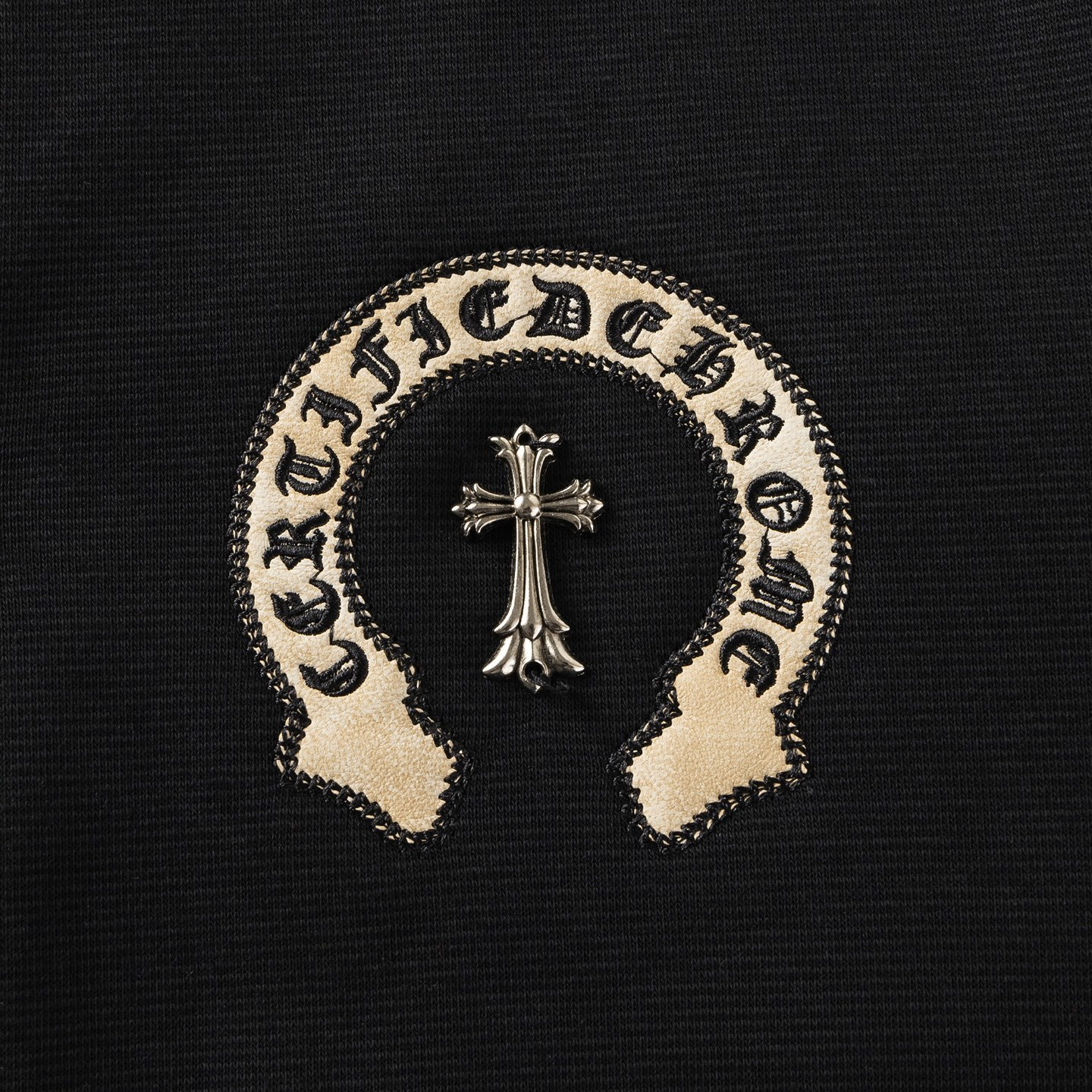 Veste Chrome Hearts Noir Croix Blanche – Streetwear Premium