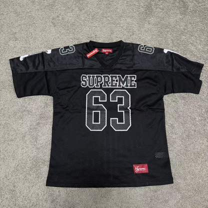 Maillot de Football Supreme Bones Noir & Blanc