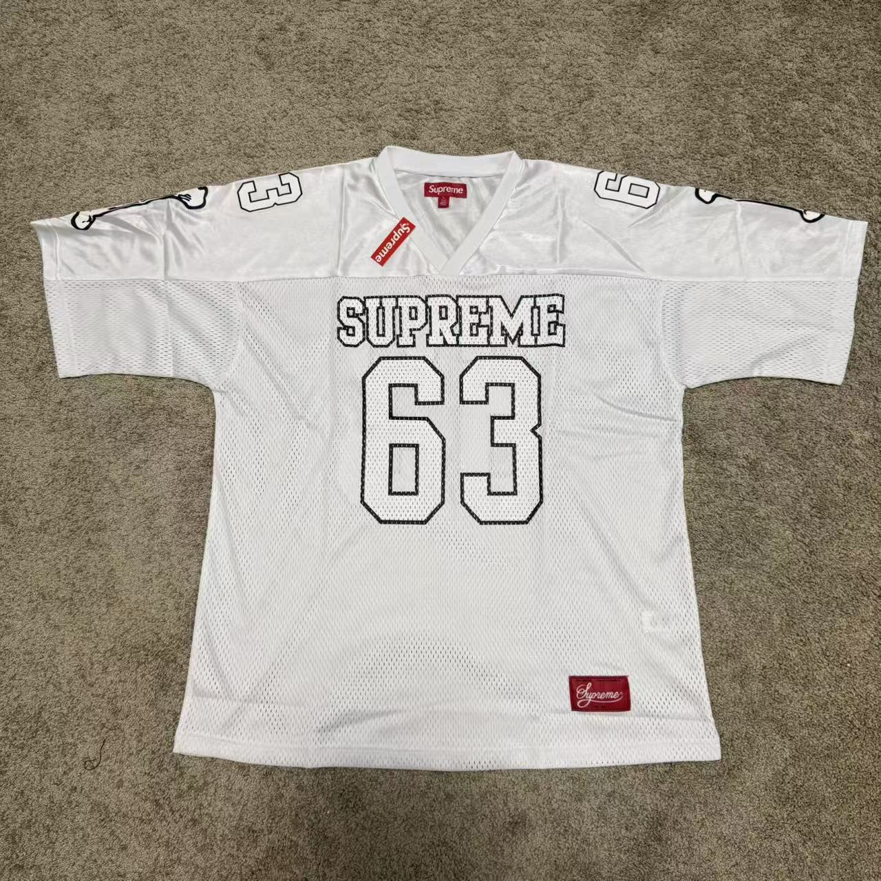 Maillot de Football Supreme Bones Noir & Blanc