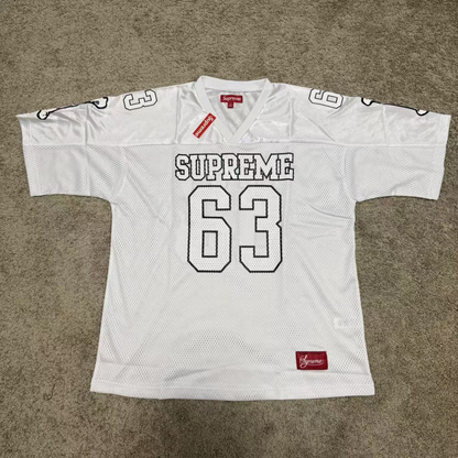 Maillot de Football Supreme Bones Noir & Blanc