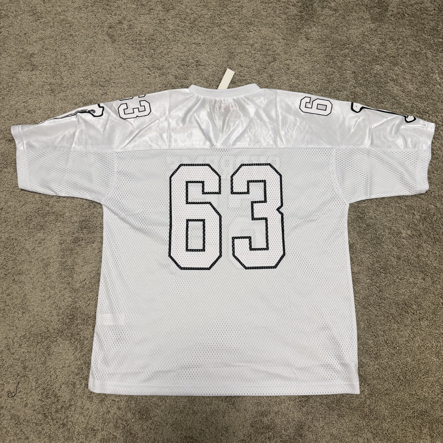 Maillot de Football Supreme Bones Noir & Blanc