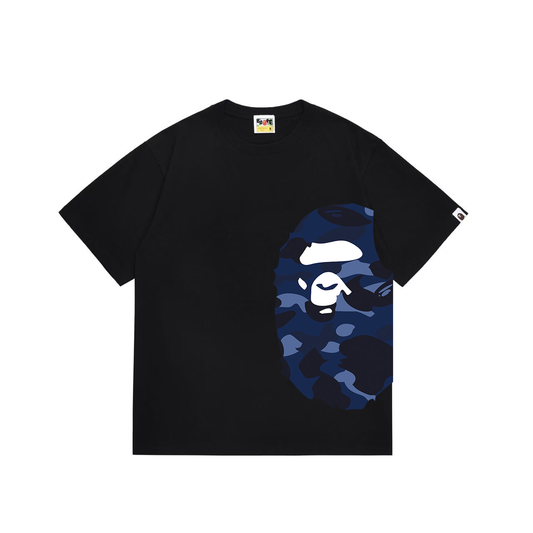 T-shirt BAPE ABC Camo Ape Head Noir/Violet – Streetwear Japonais