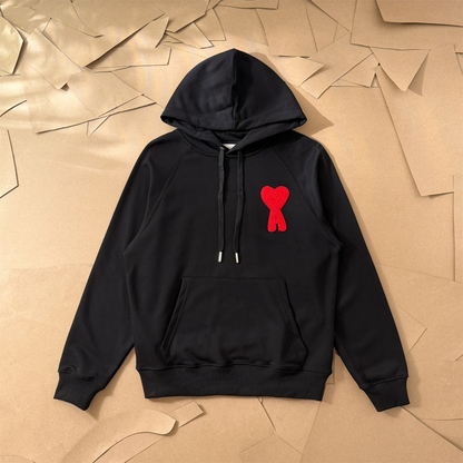 Sweat AMI Paris Ami de Cœur Noir – Mode Premium