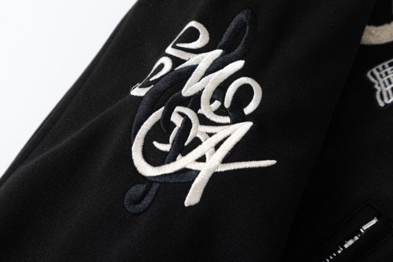 Veste AMIRI Noir Logo Brodé – Streetwear Luxe