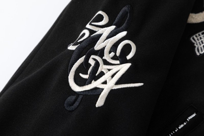 Veste AMIRI Noir Logo Brodé – Streetwear Luxe
