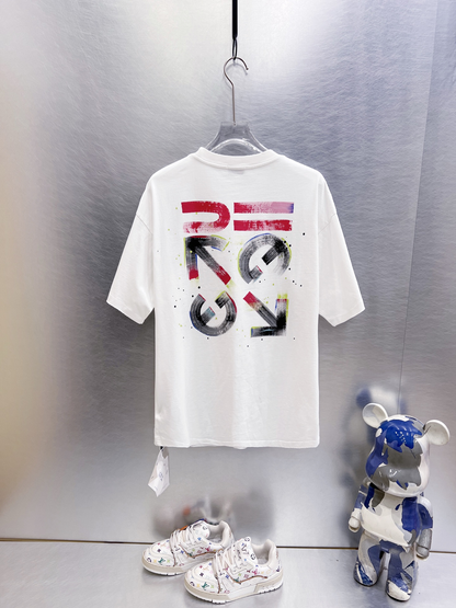 T-shirt Off-White Logo Flèches – Streetwear Luxe